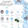 ARC61 Arcada Baloane Zi de Nastere Happy Birthday + Topper - imagine 4