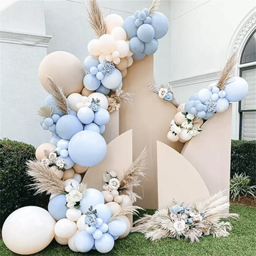 ARC68 Arcada Baloane Evenimente Nude Blue 123 Piese - imagine 3