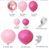 ARC48 Kit Arcada Baloane Aniversare Botez Baby Pink 104 buc - imagine 3