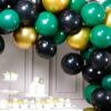 ARC52 Arcada Baloane Verde Negru Gold 60 Piese - imagine 2