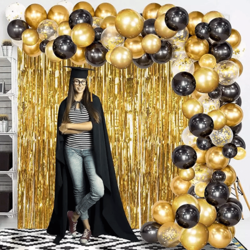 ARC75 Arcada Baloane Majorat + Perdea Decorativa 111 Piese - imagine 5