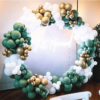 ARC37 Arcada Baloane 137 Piese Verde Gold Alb - imagine 3