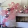 ARC33 Arcada Baloane Botez Sau Aniversare Fetita 131 Piese - imagine 4
