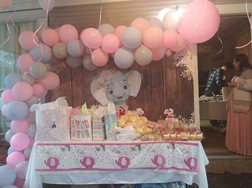 ARC53 Arcada Baloane Macaron Aniversare Botez Nunta 145 buc - imagine 5