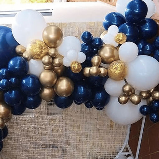 ARC69 Arcada Baloane Botez Aniversare Evenimente 134 Piese - imagine 2