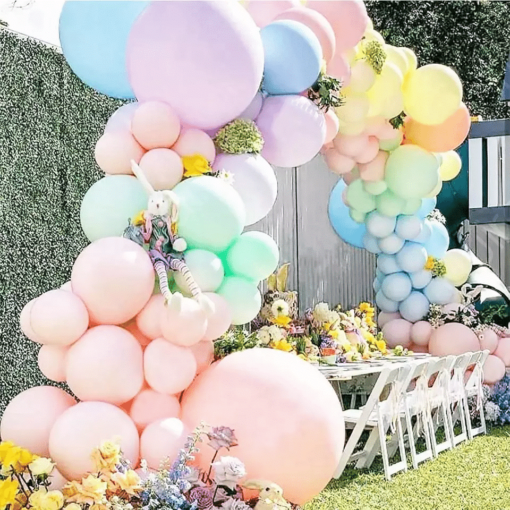 ARC73 Arcada Baloane Macaron Multicolore 141 Piese - imagine 3