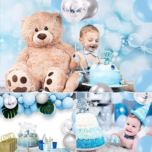 ARC61 Arcada Baloane Zi de Nastere Happy Birthday + Topper - imagine 2