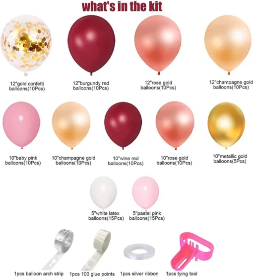 arcada baloane colorate