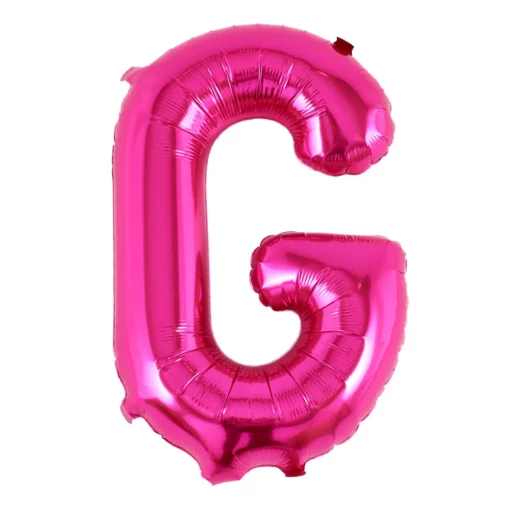 Balon Folie Litera G Roz 40 cm