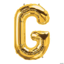 Balon Folie Litera G Gold 40 cm