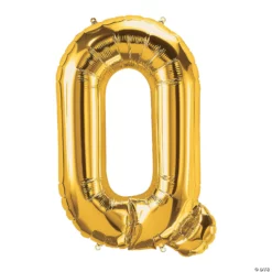 Balon Folie Litera Q Gold 40 cm