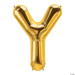 Balon Folie Litera Y Gold 40 cm