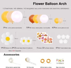 arcada baloane flori