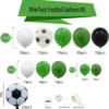ARC112 Arcada Baloane Aniversare Tematica Fotbal 106 Piese - imagine 5