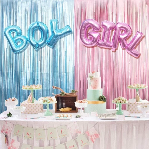 Decor gender reveal