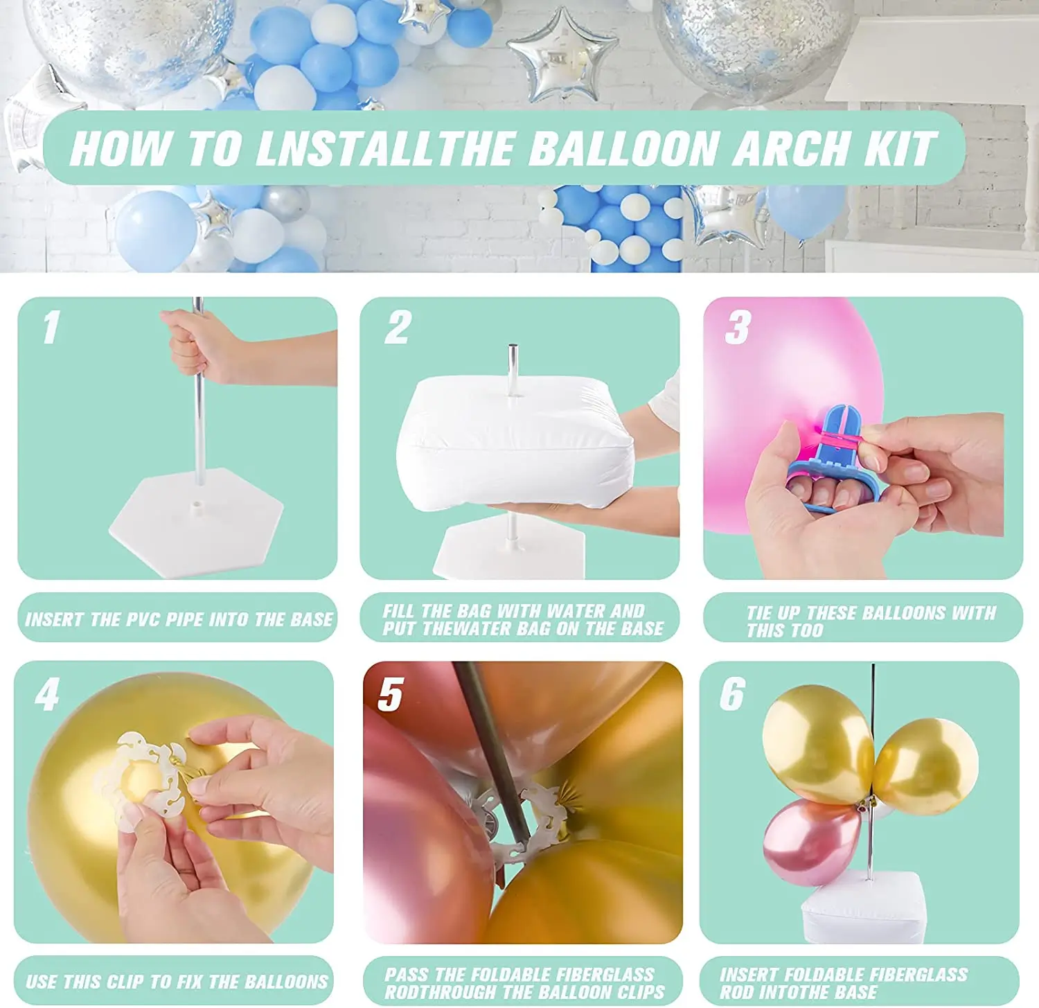 suport arcada baloane