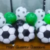 ARC112 Arcada Baloane Aniversare Tematica Fotbal 106 Piese - imagine 3