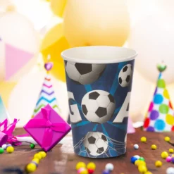 Set 6 Pahare Petrecere Tematica Fotbal