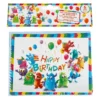 Set 20 Invitatii Petrecere Si Pliculete Monsters
