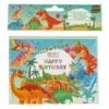 Set 20 Invitatii Petrecere Si Pliculete Dinozaur