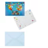 Set 20 Invitatii Petrecere Si Pliculete Baloane Colorate