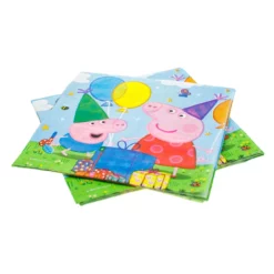 Set 12 Servetele Pentru Petrecere Peppa George