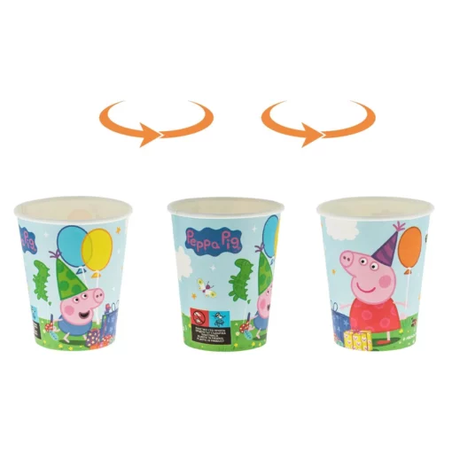Set 6 Pahare Petrecere Peppa George