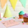 Set 12 Servetele Roz Pal Pentru Petreceri