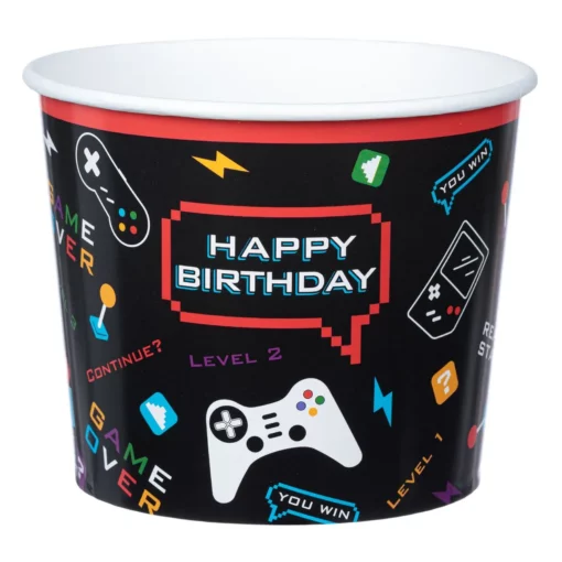 Bucket Pentru Snackuri Petrecere Jocuri Video