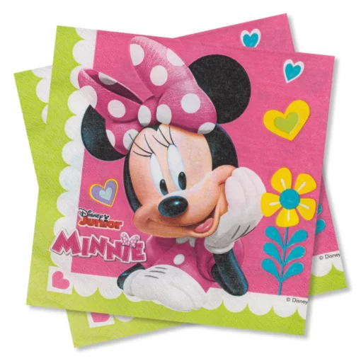 Set 12 Servetele Pentru Petrecere Minnie Mouse