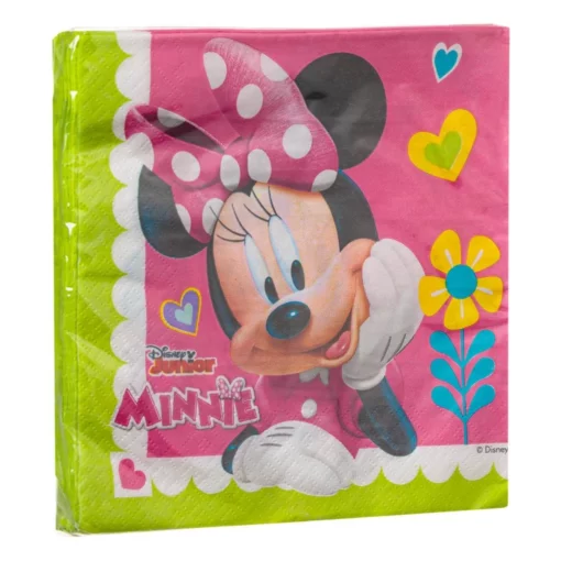 Set 12 Servetele Pentru Petrecere Minnie Mouse