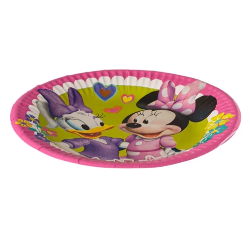 Set 6 Farfurii Petrecere Minnie Mouse 20 cm