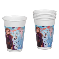 Set 6 Pahare Petrecere Elsa Si Anna Frozen