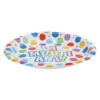 Set 10 Farfurii Multicolore La Multi Ani 23 cm