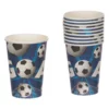 Set 6 Pahare Petrecere Tematica Fotbal
