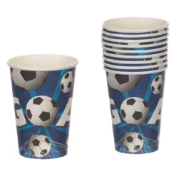 Set 6 Pahare Petrecere Tematica Fotbal