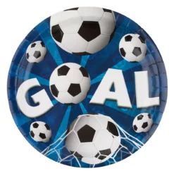 Set 10 Farfurii Petrecere Tematica Fotbal 23 cm