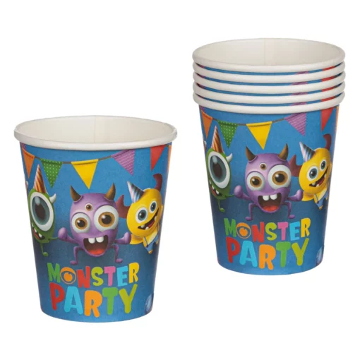 Set 6 Pahare Petrecere Monsters