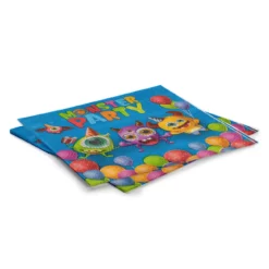 Set 12 Servetele Pentru Petrecere Monsters