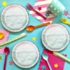 Set 6 Farfurii Petreceri Deluxe Foita Aurie