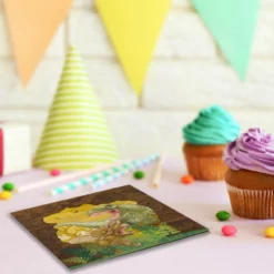 Set 12 Servetele Pentru Petrecere Dinozauri