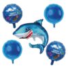 Set 5 Baloane Folie Rechin