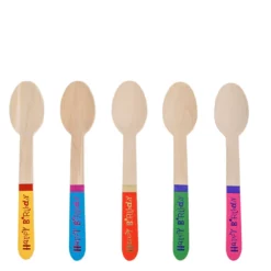 Set 10 Lingurite Petrecere Multicolore