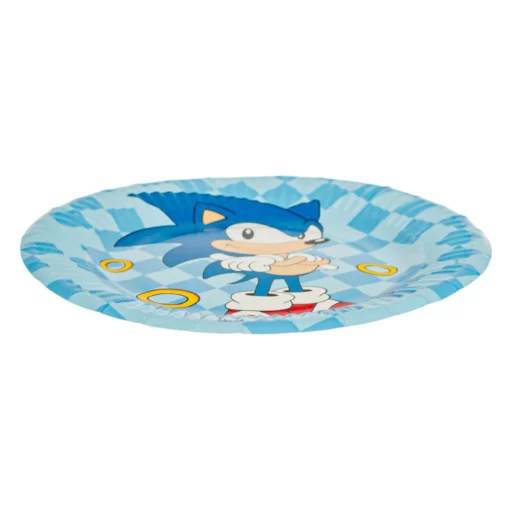 Set 6 Farfurii Petrecere Tematica Sonic 18 cm