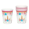 Set 6 Pahare Petrecere Flower Unicorn