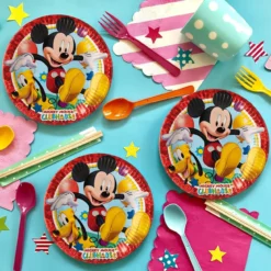 Set 6 Farfurii Petrecere Minnie Mouse 20 cm