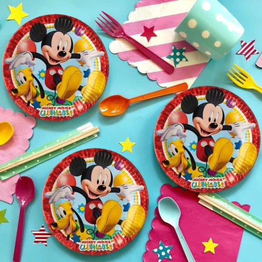 Set 6 Farfurii Petrecere Minnie Mouse 20 cm