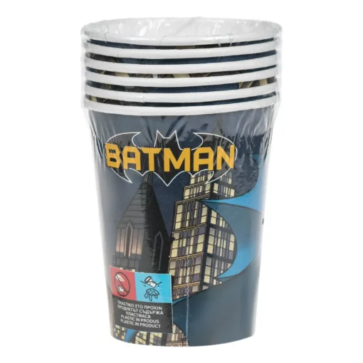 Set 6 Pahare Petrecere Tematica Batman
