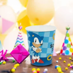 Set 6 Pahare Petrecere Tematica Sonic