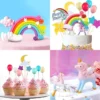 Decoratiune Tort Aniversare Magical Unicorn Party